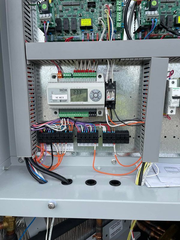 Electrical Switch Control Panel  — HVAC System Hunter Valley