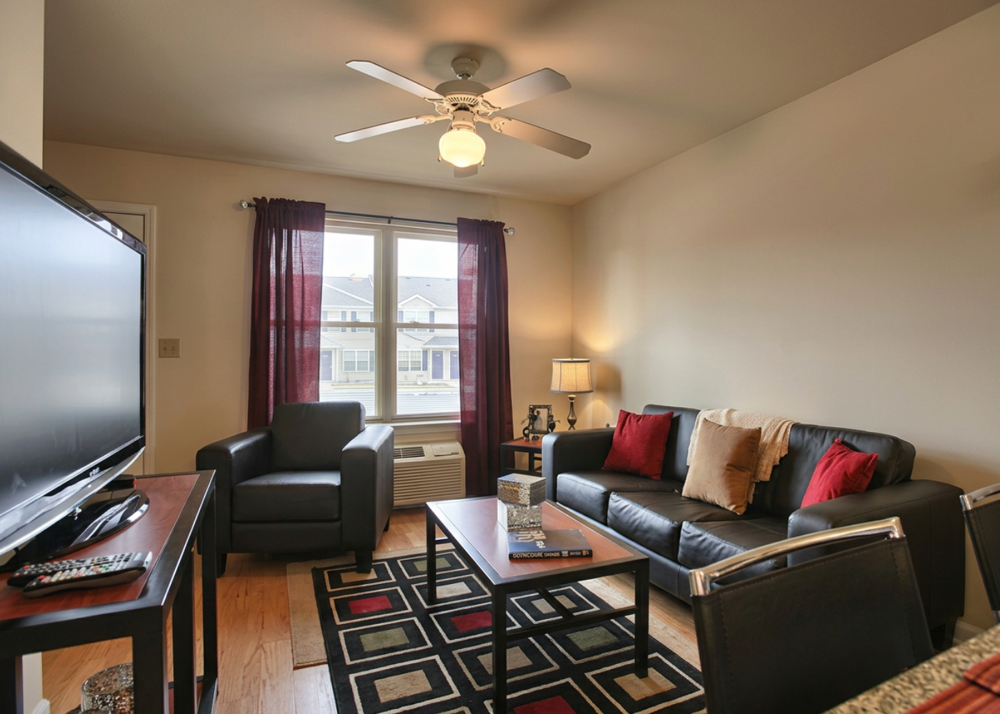Rocktowne Townhomes Living Room 