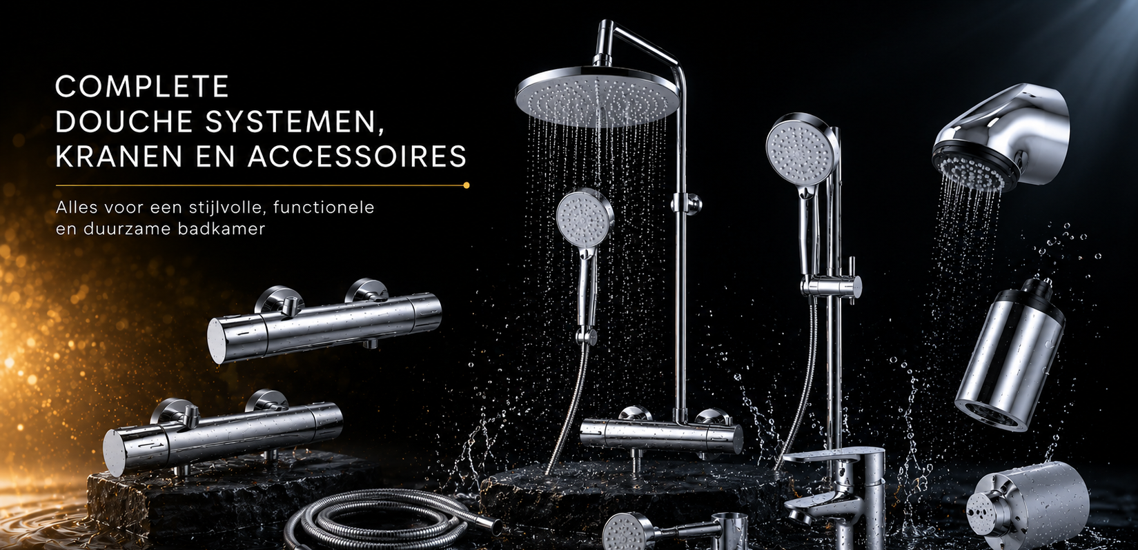 Complete sets, kranen en accessoires