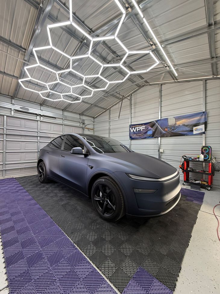 Full Front PPF installation Tesla Model Y