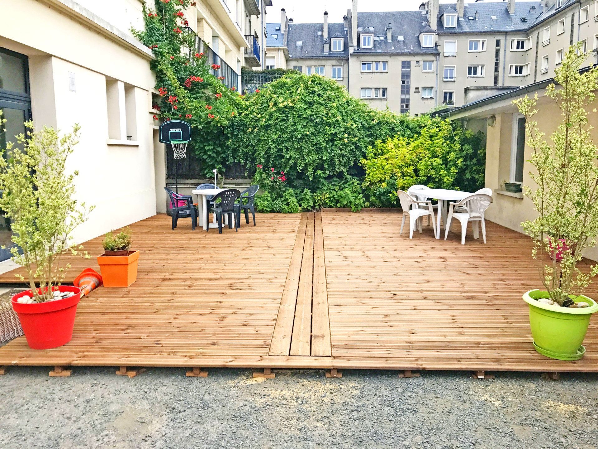 terrasse AMFP14 lieu neutre droit visite