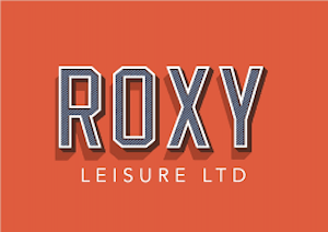 ROXY Leisure Ltd logo on an orange background