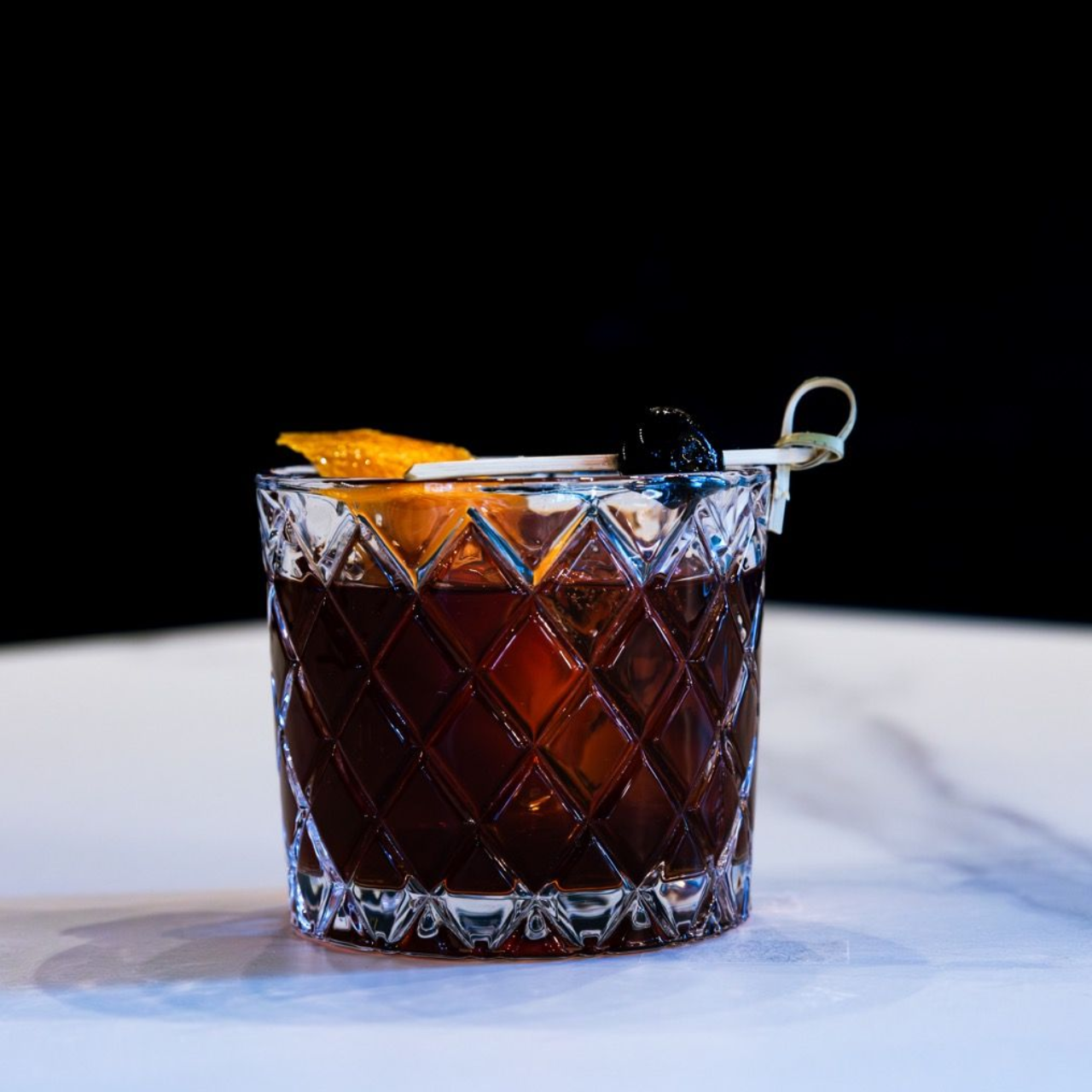 Try the Cherry Old Fashioned at Six Mile Ordinary in Columbia, MO!