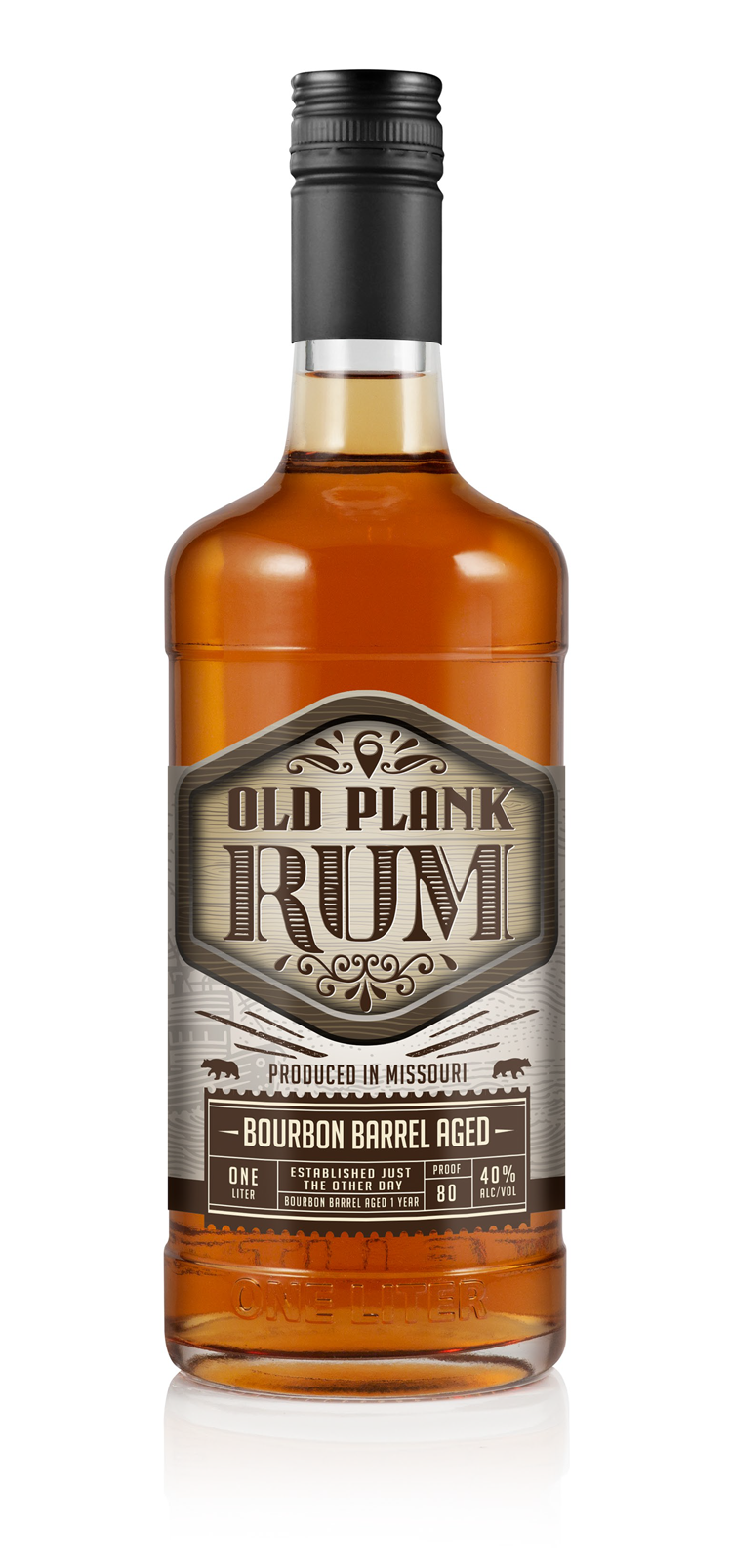 Old Plank Rum Bottle. Learn More About Old Plank Rum from Six-Mile Ordinary.