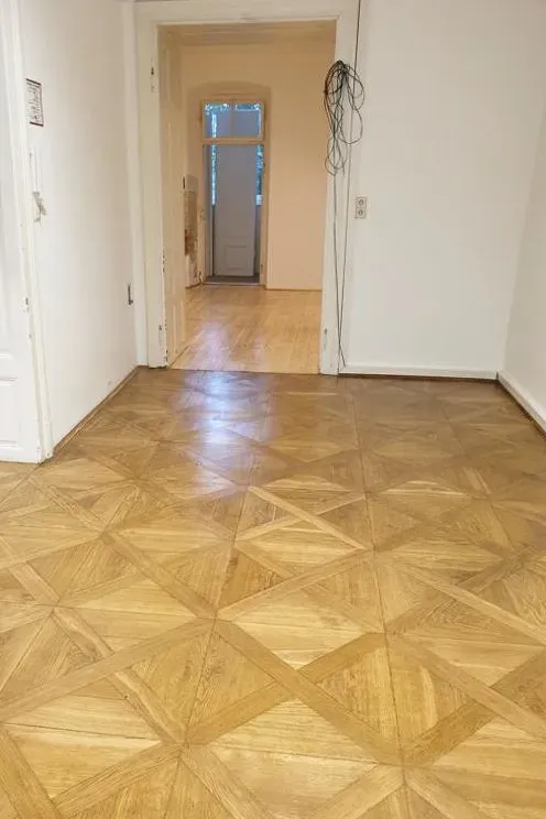Parkettboden nachher