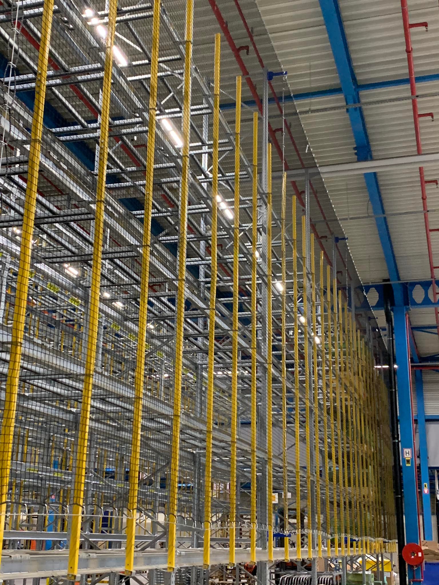 Racknets Monteren van dubbele stellingen en RackNets