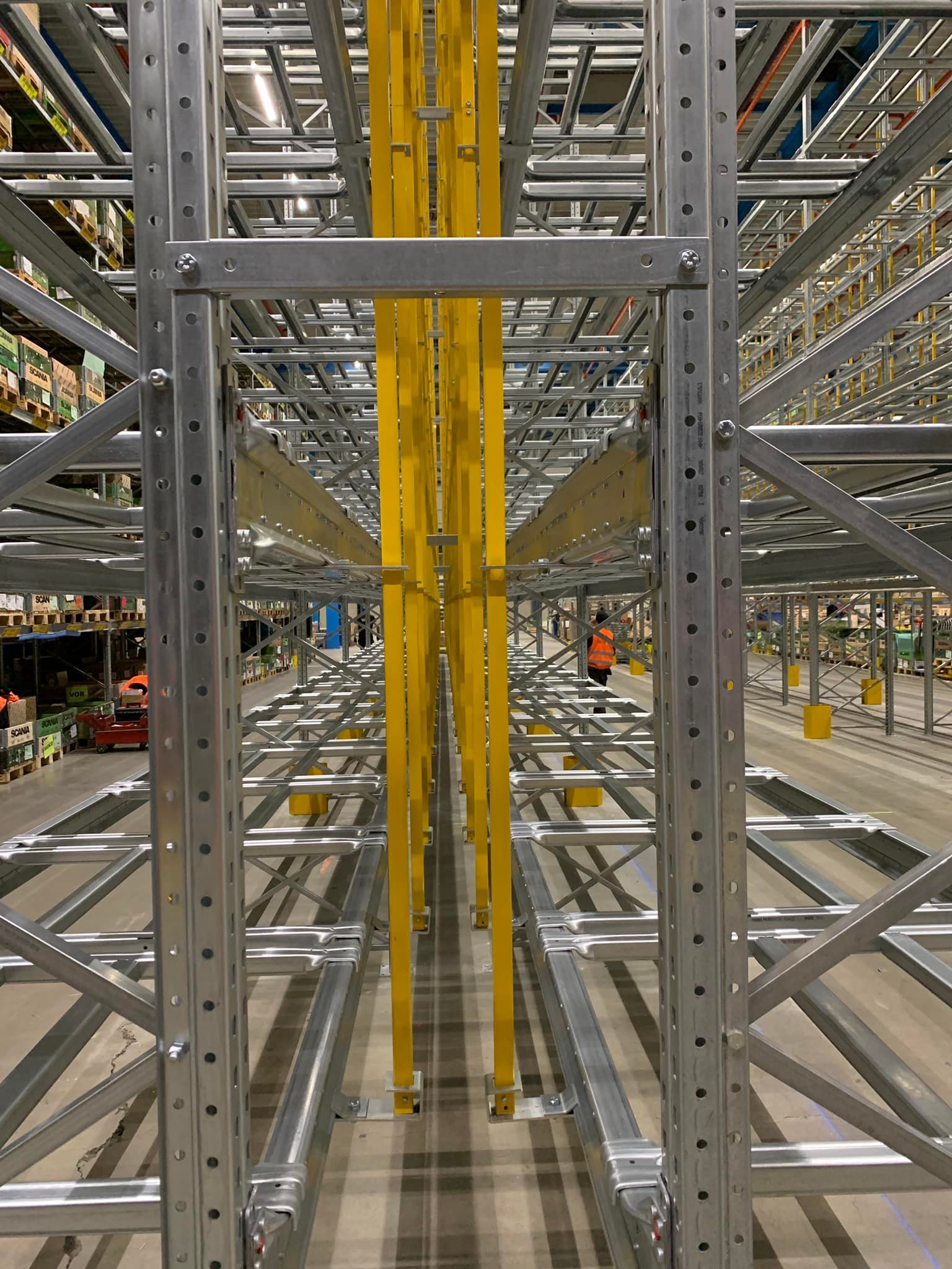 Racknets Monteren van dubbele stellingen en RackNets