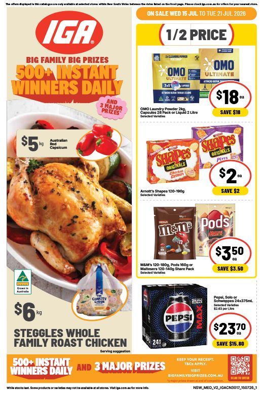 IGA shop scrath win