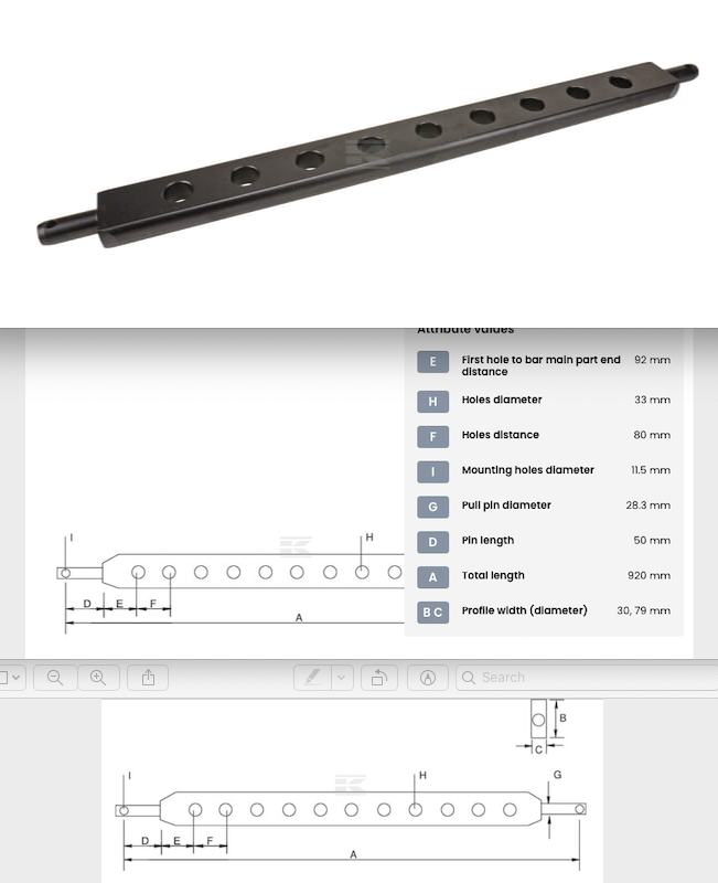 Drawbar