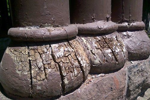Damaged Wall Supports