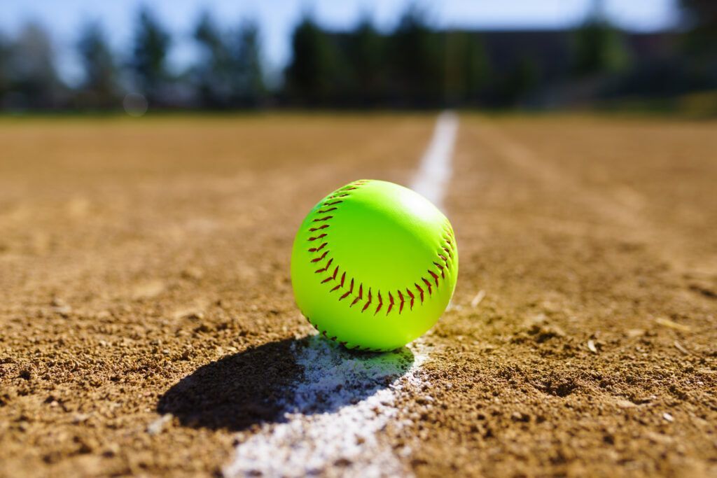 Softball on the line