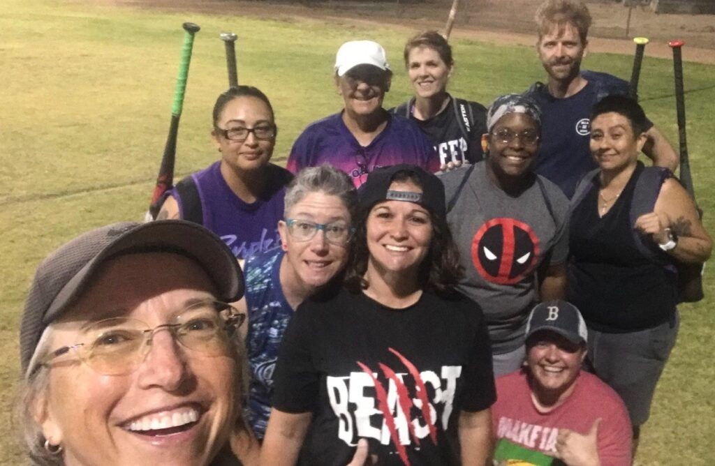 Tucson Inferno Pride Softball Practices