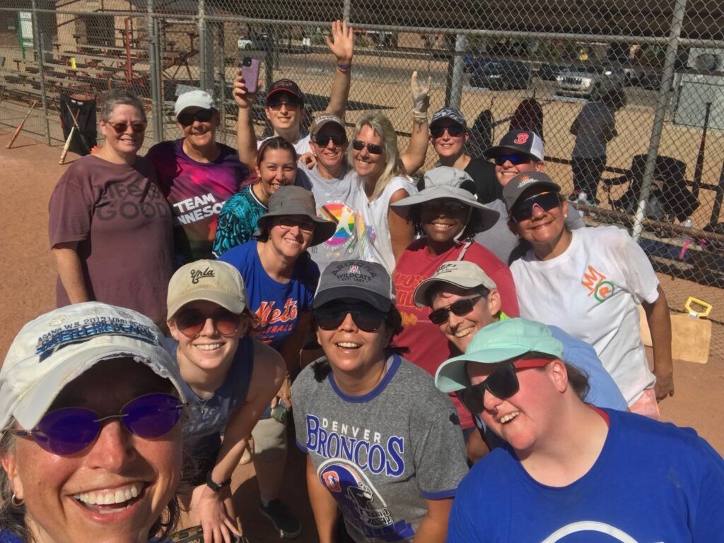 Tucson Inferno Pride Softball Practices