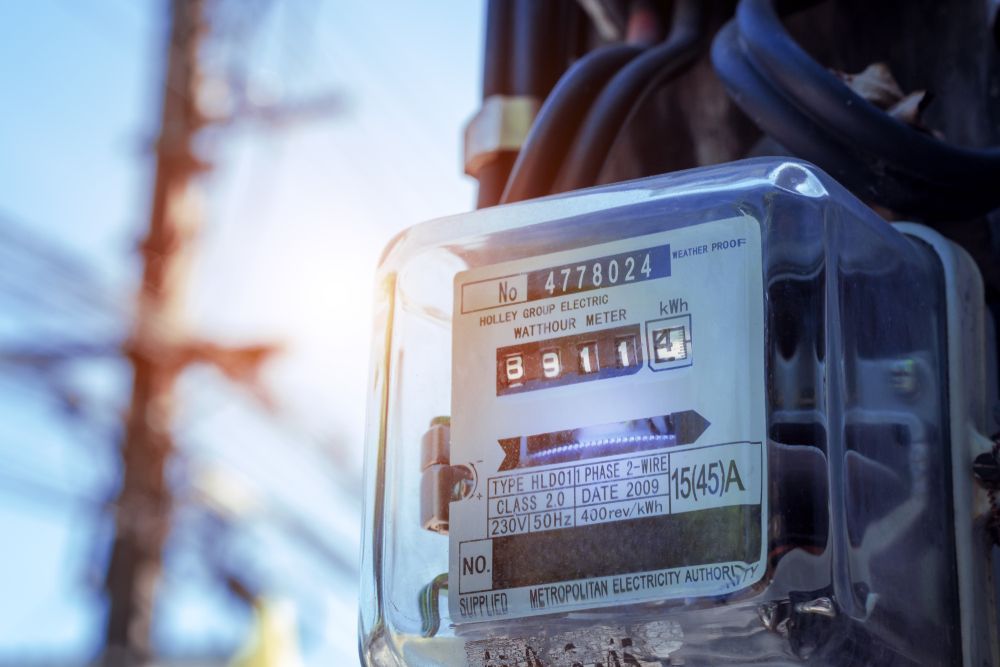 Electric Meter Displaying Digits — EBS NQ Electronic Building Systems in Kirwan, QLD