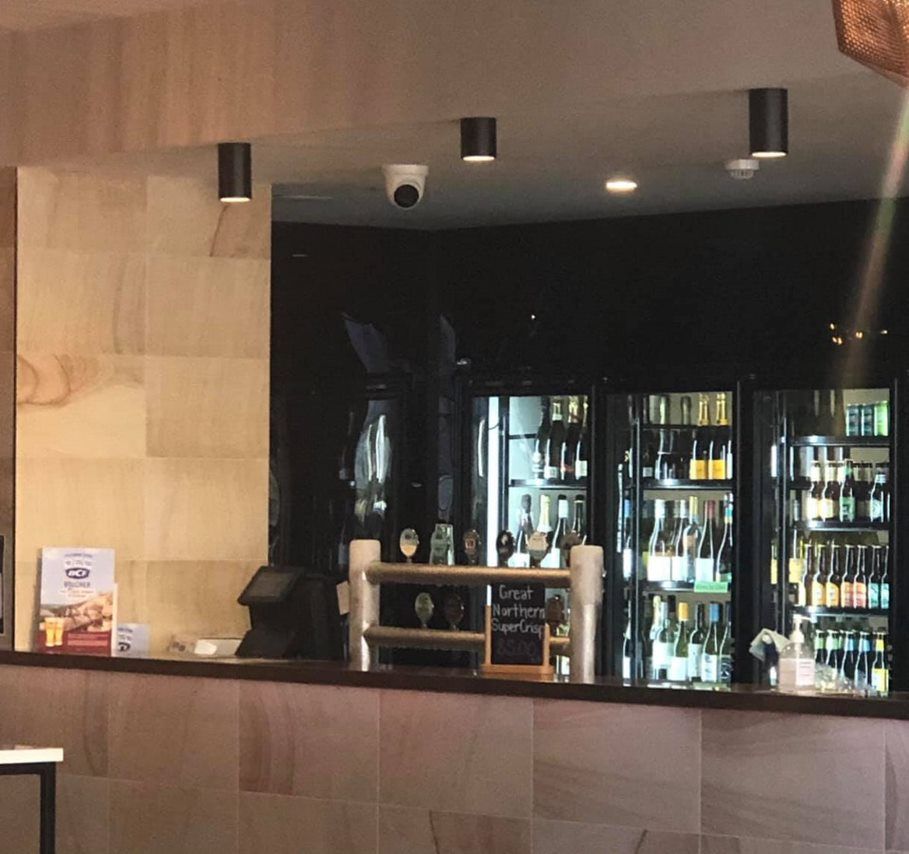 Bar With Stone Facade — EBS NQ Electronic Building Systems in Kirwan, QLD