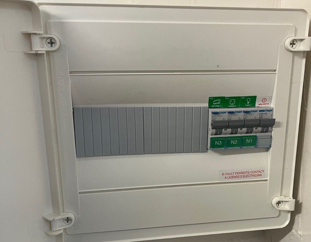 Close-Up of Electrical Panel — EBS NQ Electronic Building Systems in Kirwan, QLD