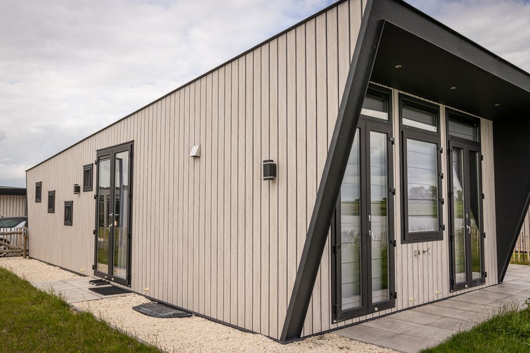 chalet aan het water in Overijssel