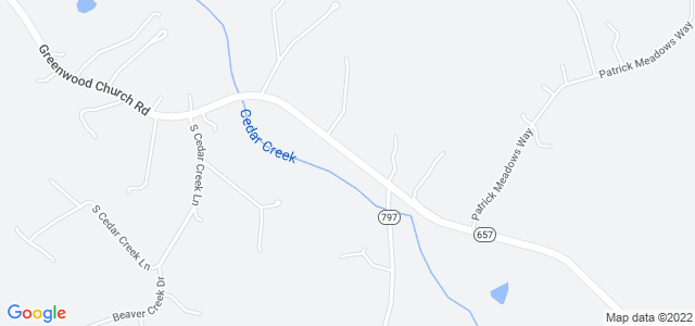 Map of business location