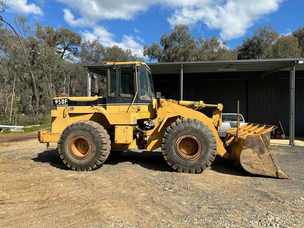 A Yellow Diesel Vehicle In Albury