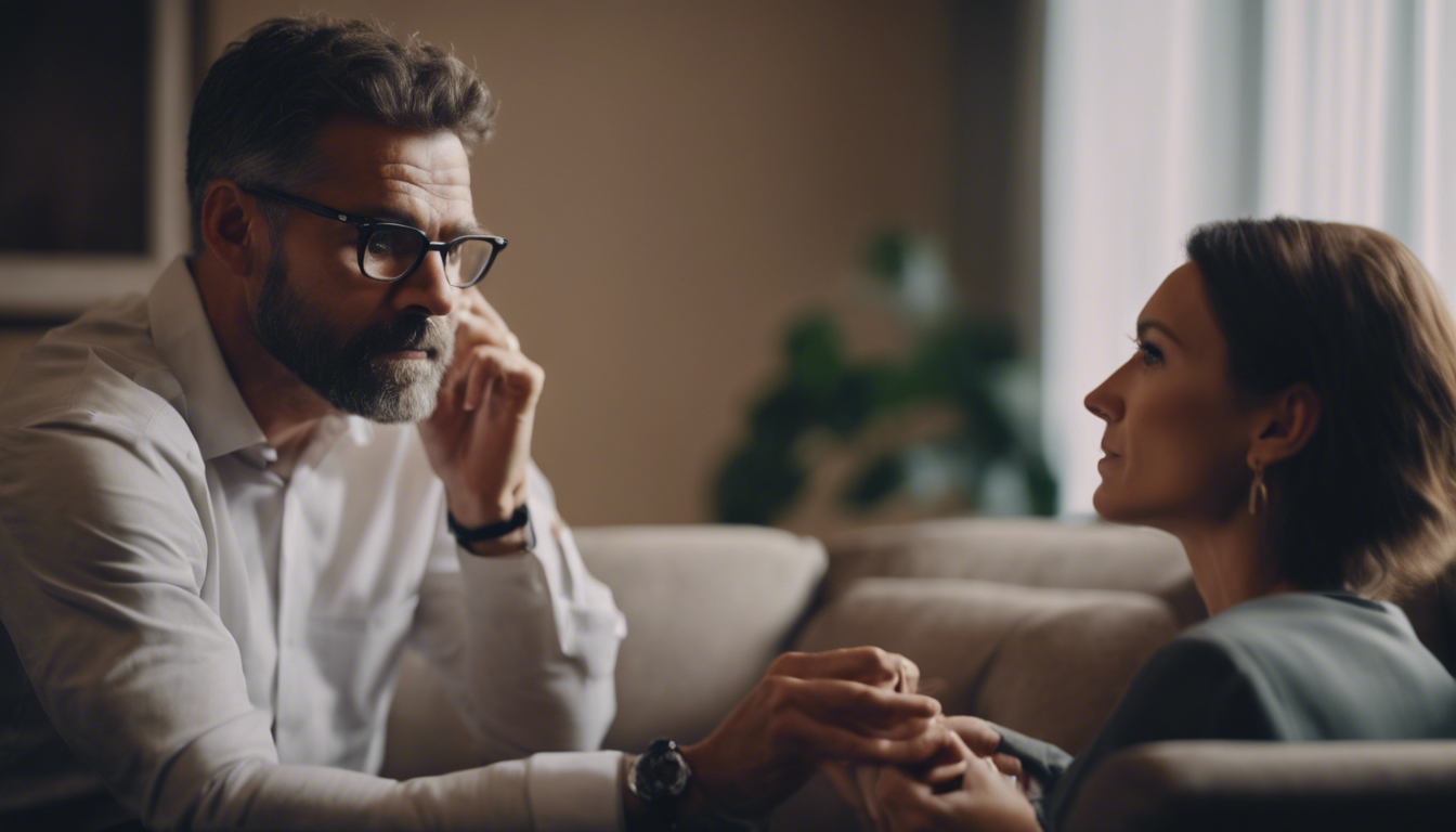photo of client working with their therapist