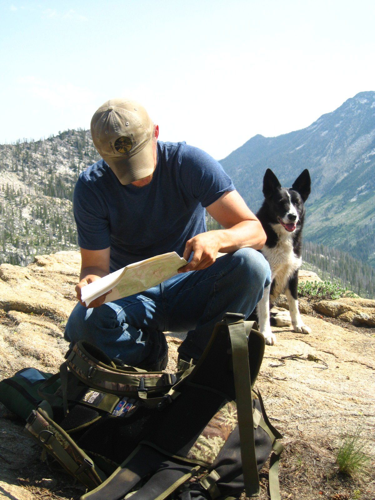 McCall Idaho pack support, horse backing, day, over night
