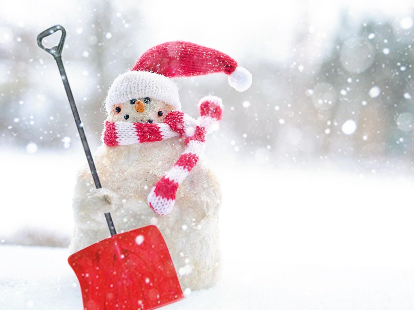 Snow removal services offered in Airdrie.