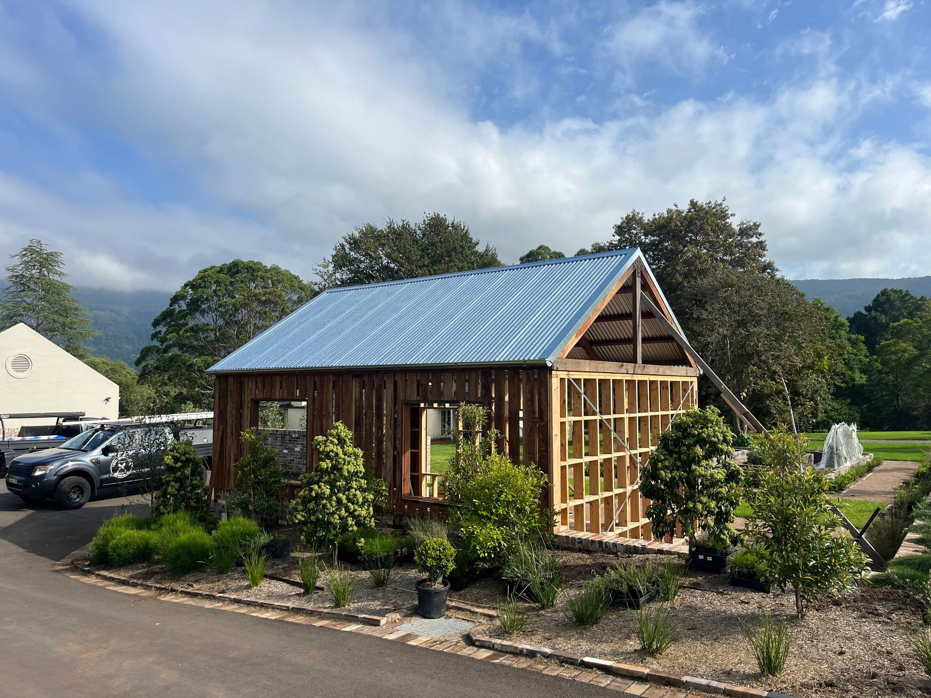 A Small House Structure With A Metal Roof — Metal Roofing by Matt Dwyer in Gerringong, NSW