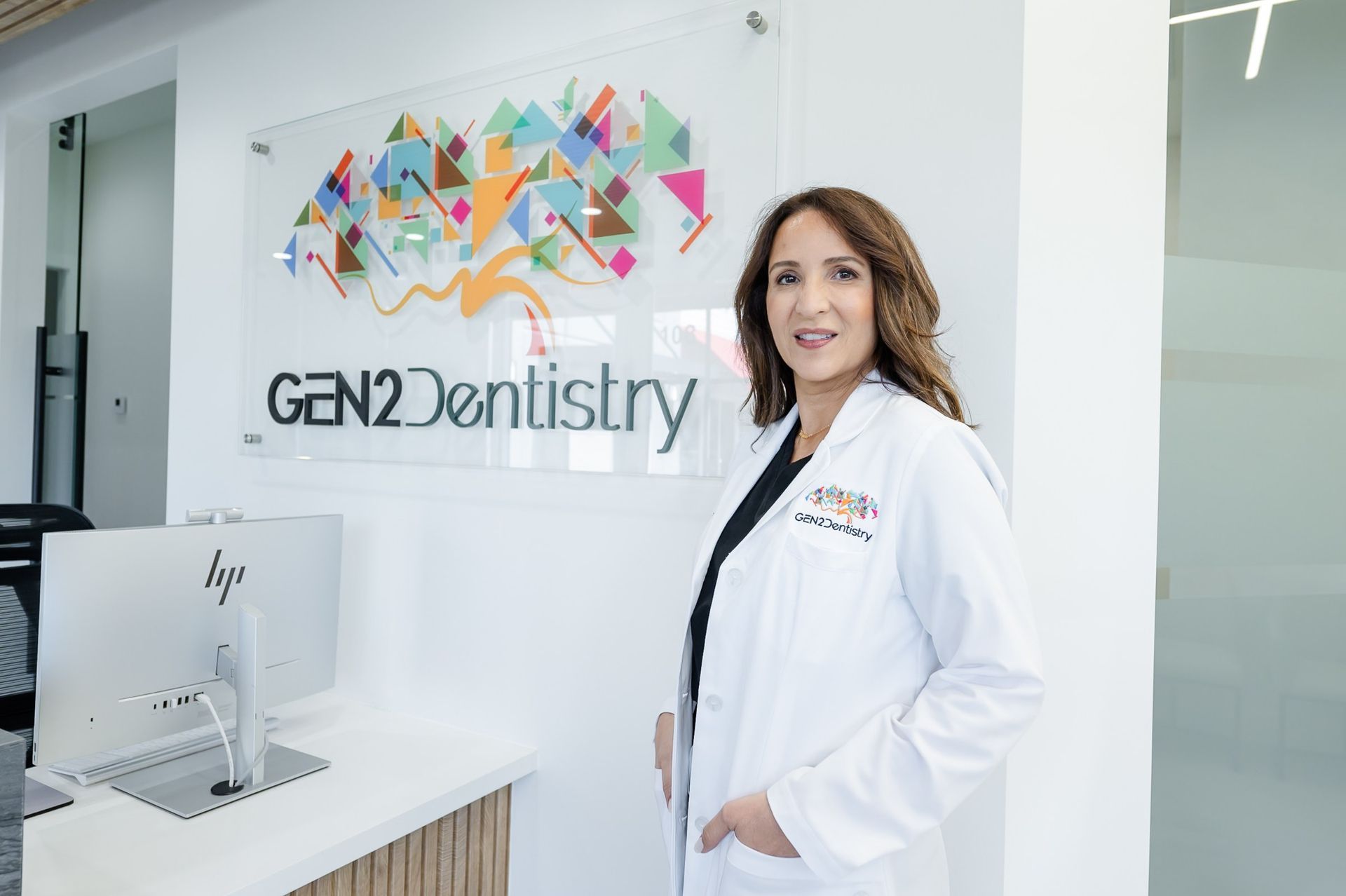 Dr. María Escabí, DDS, at GEN2 Dentistry in Davie, FL