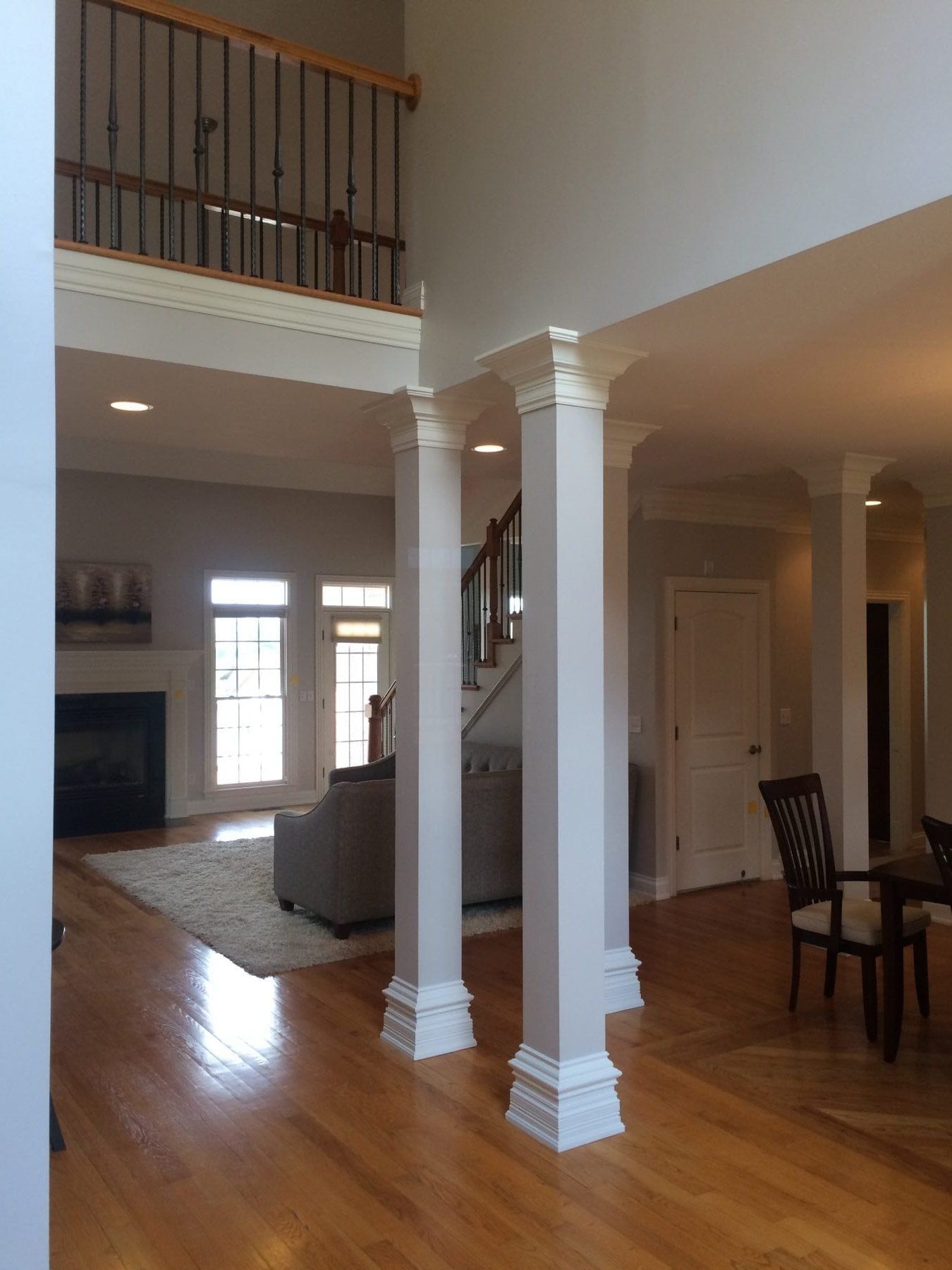 Mclains living room and vaulted ceiling paint services