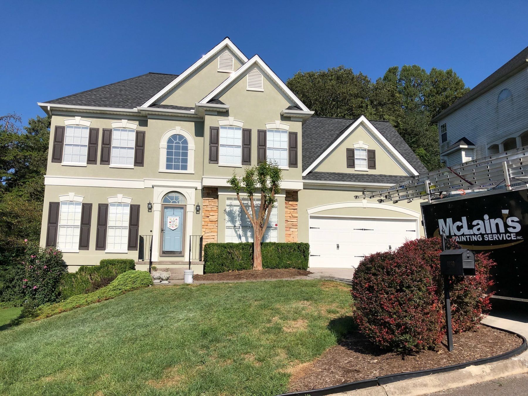 McLains home exterior paint services