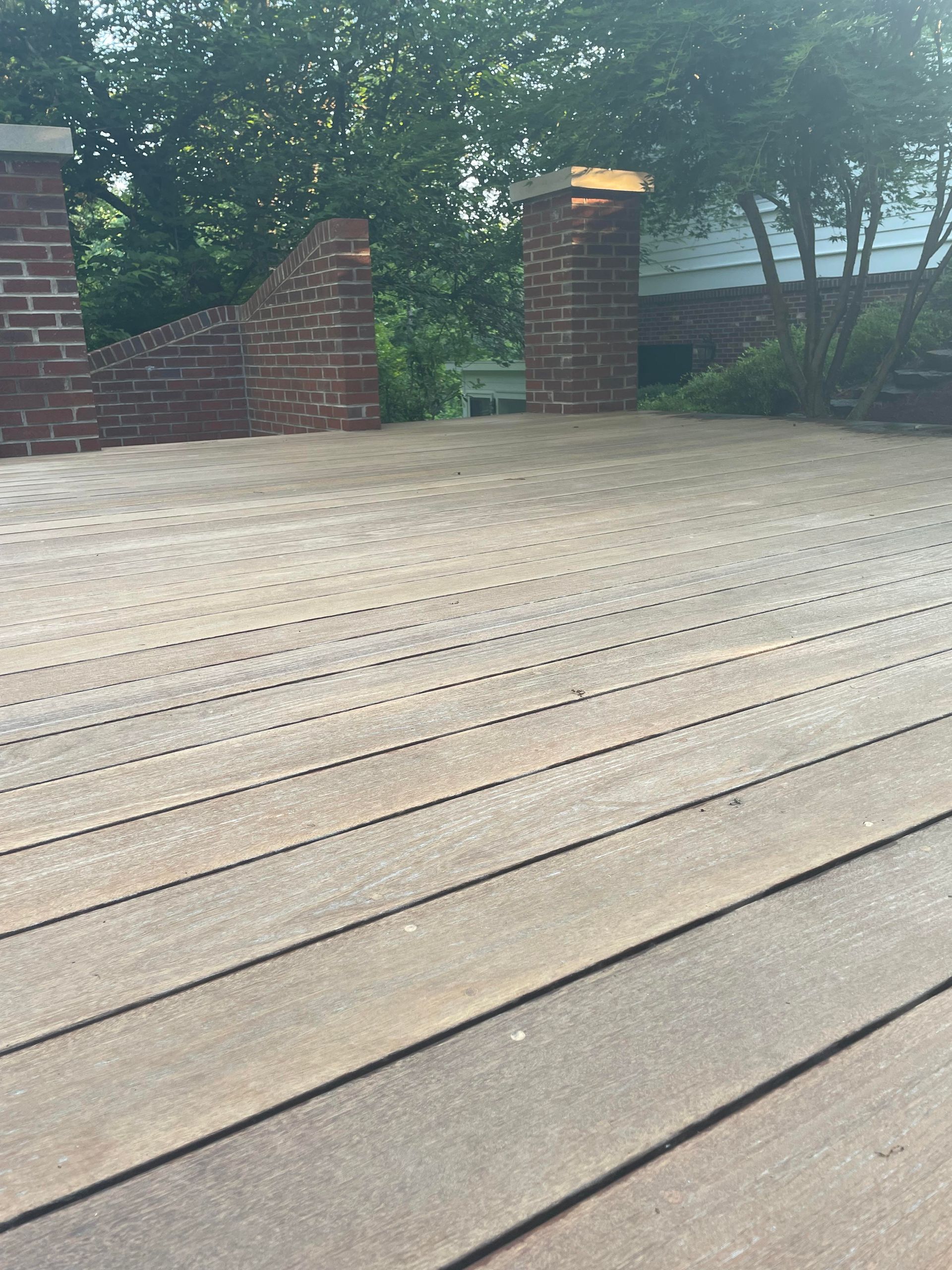 Ipe clean neutralized and dry