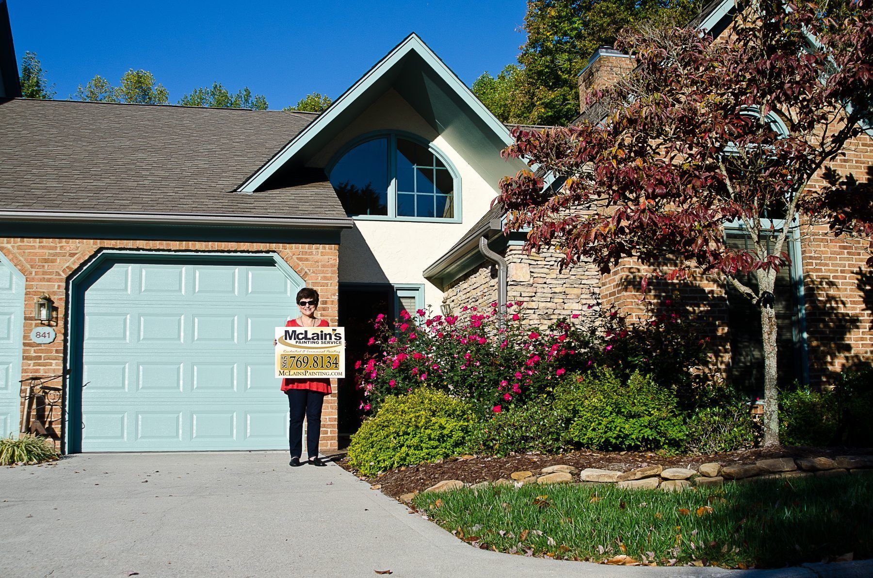 McLains Exterior Home Painting Service satisfied customer