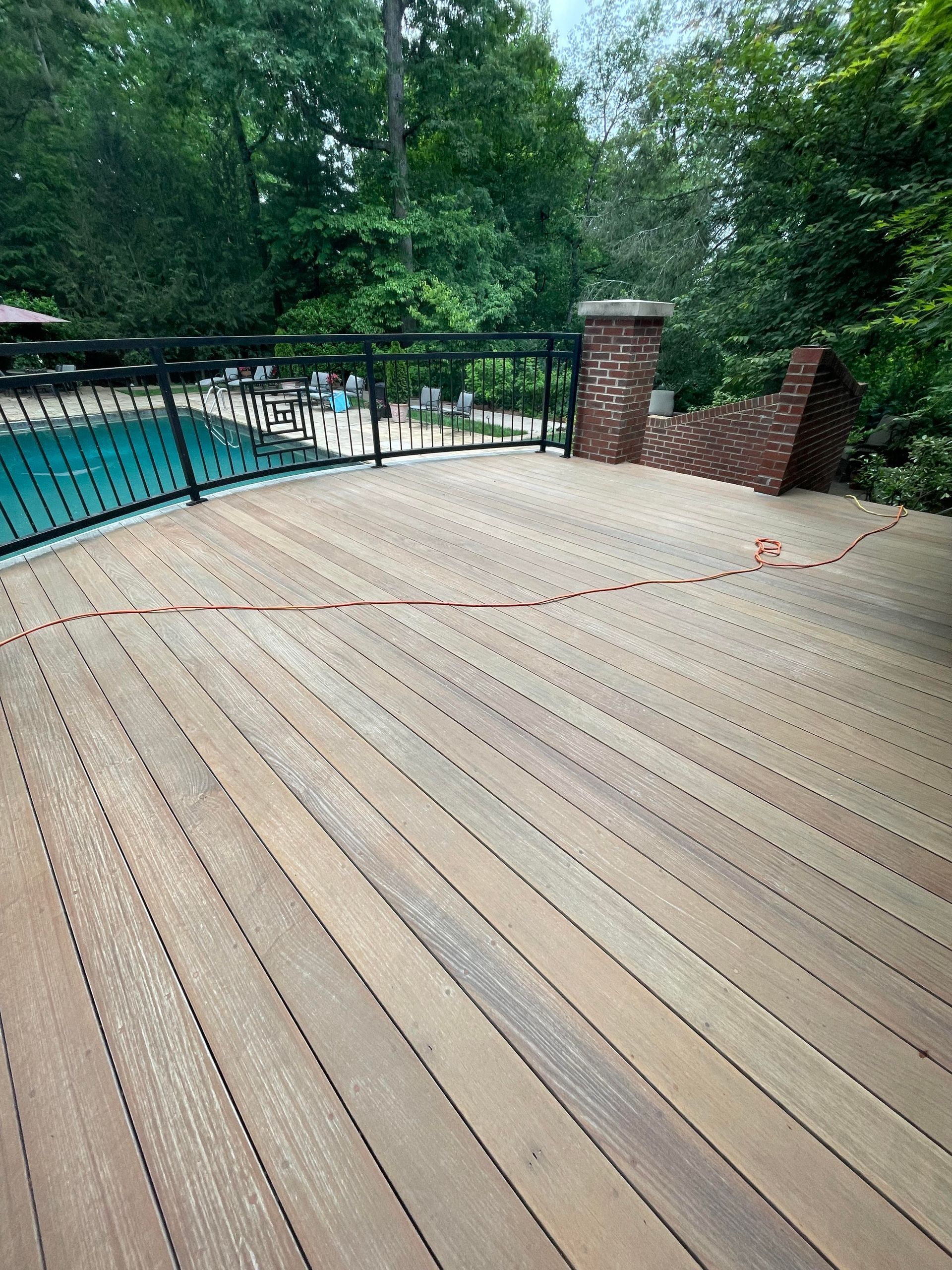 Ipe early sanding and prep