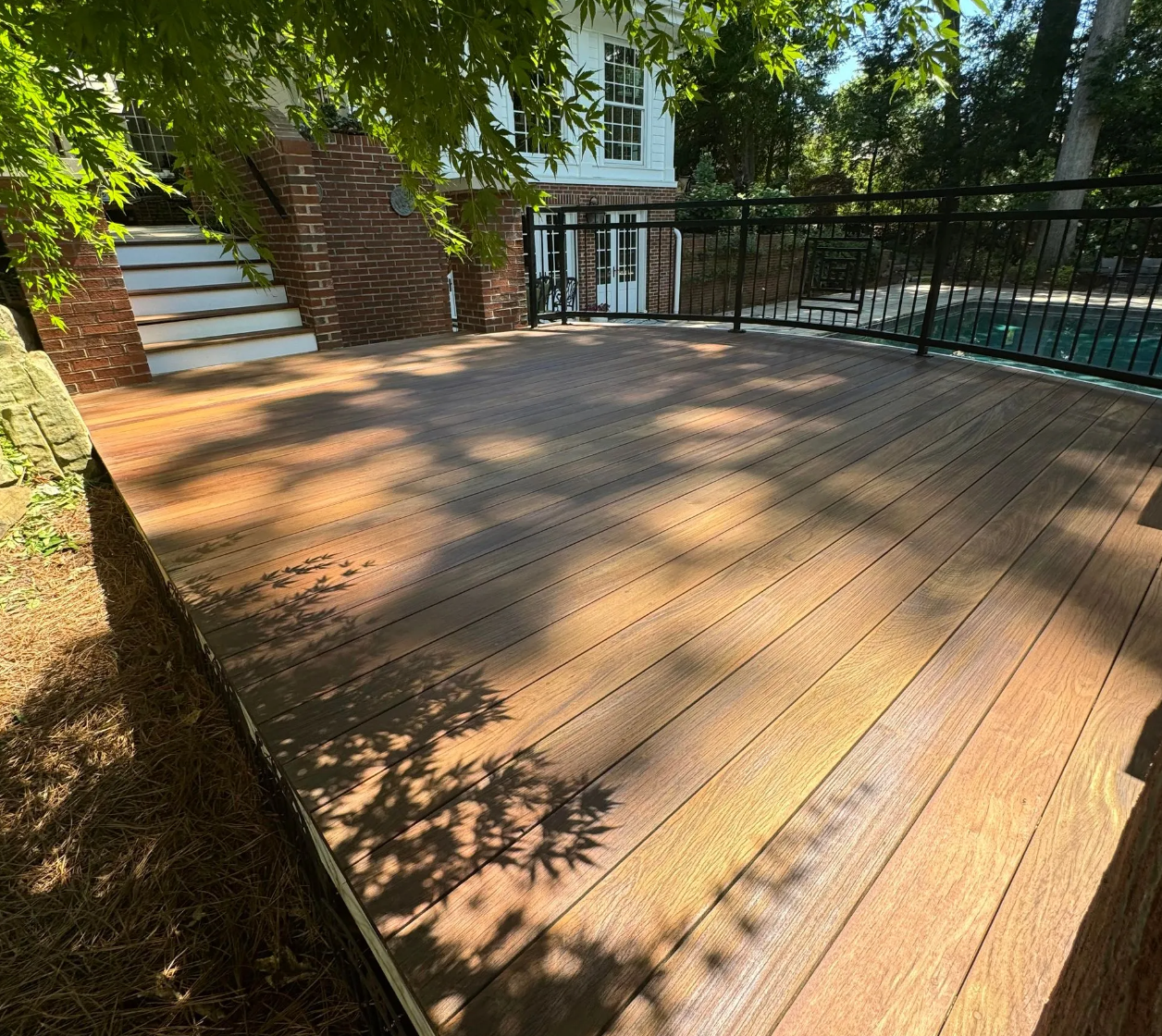 McLains deck fence and porch staining services
