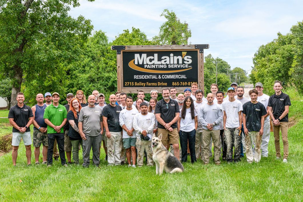 McLains Painting Service team photo