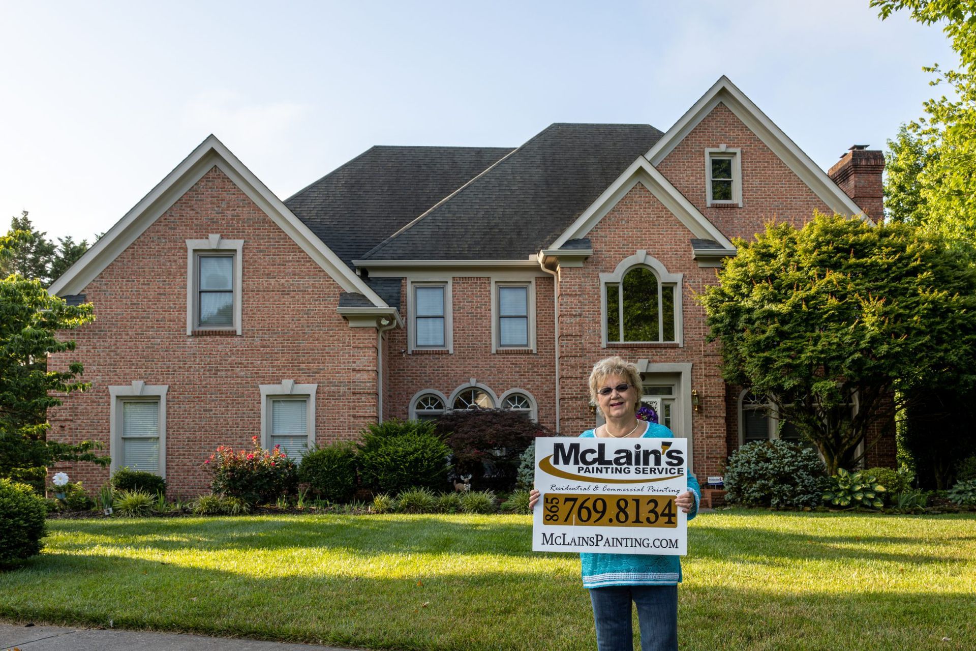 McLains home exterior painting services