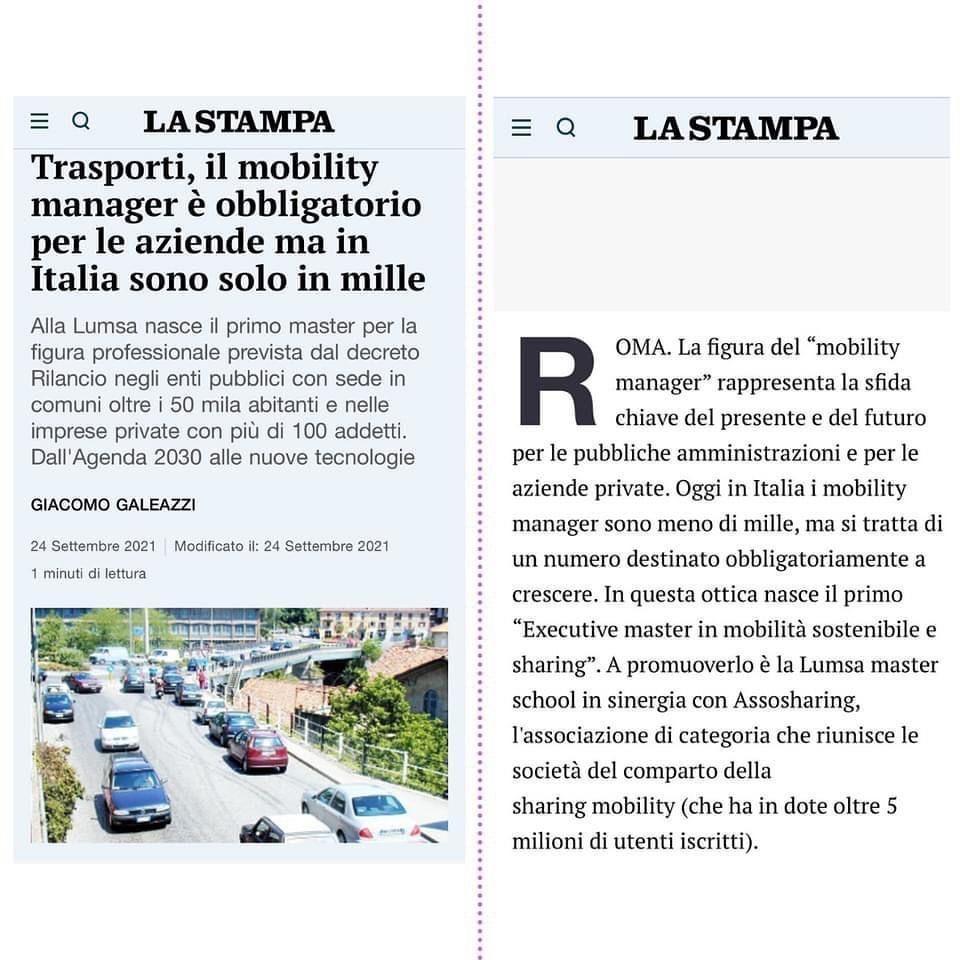 Rassegna stampa ISIDA