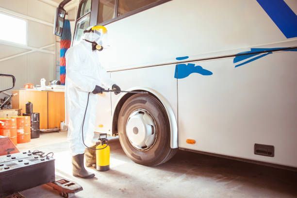 F Sparks & Sons, Caravan Repair Specialists, in Surf Coast Shire, features a man in protective gear 