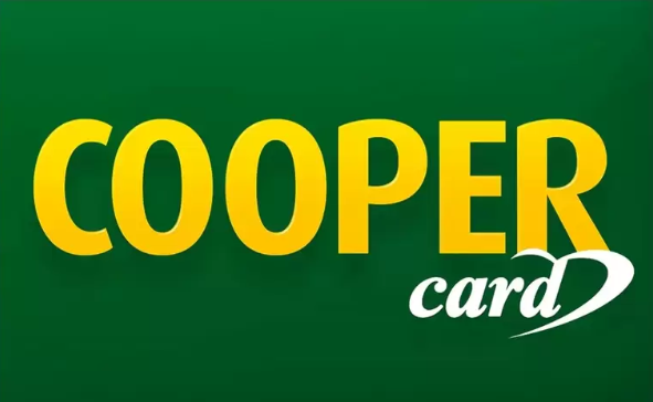 Logotipo verde do Cooper Card com a palavra
