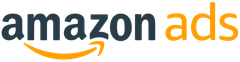 Logotipo do Amazon Ads com texto