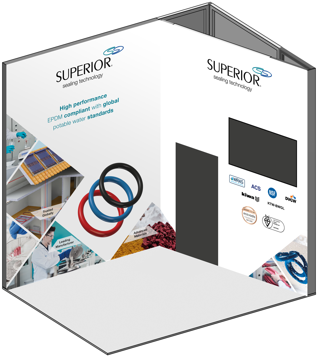 Superior Exhibition stand design shk
