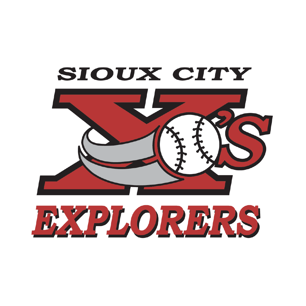 A logo for the sioux city explorers baseball team
