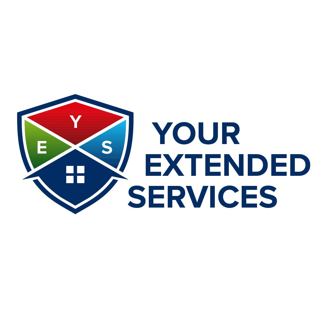 The logo for your extended services is a shield with a house on it.