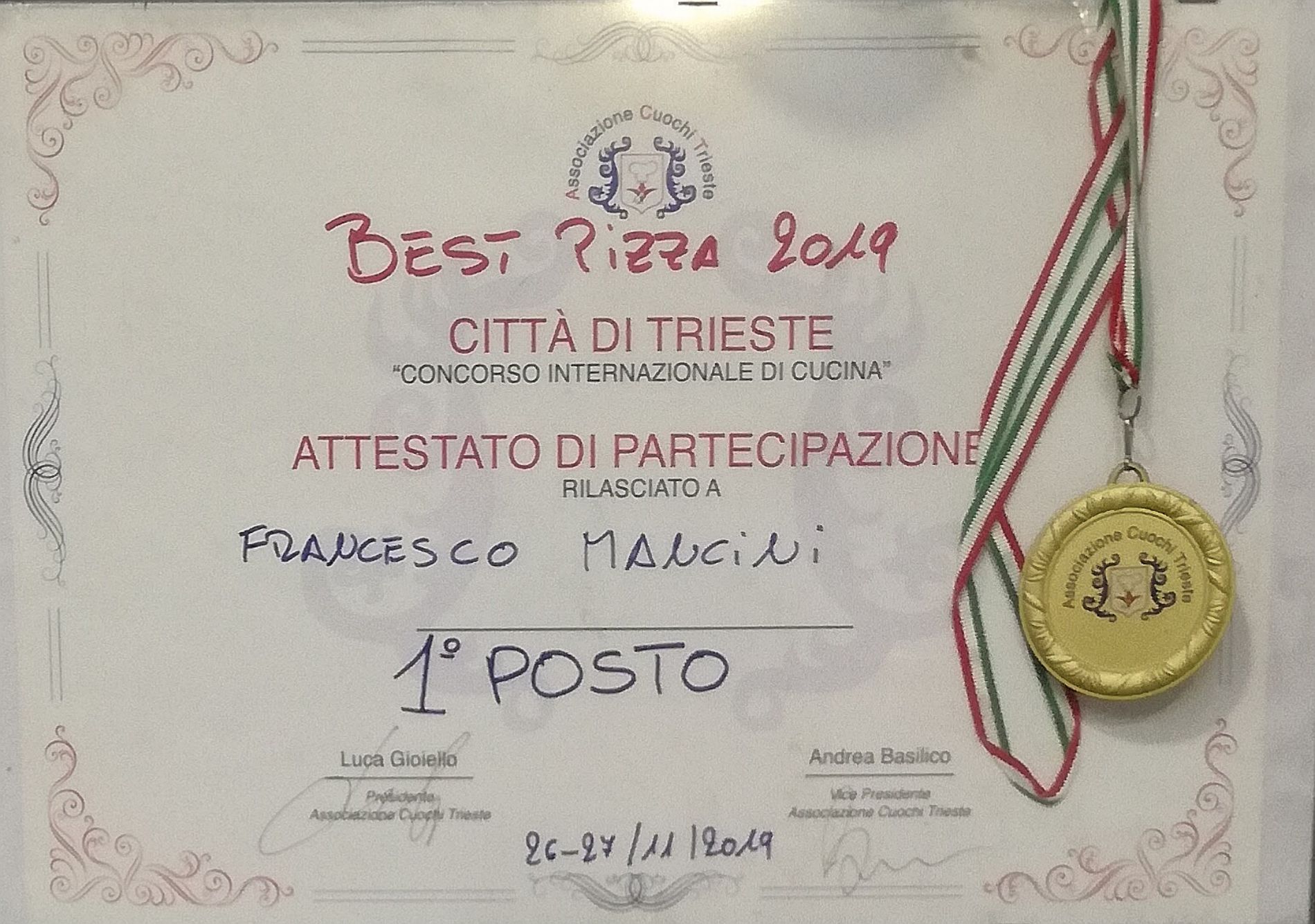 Attestato di