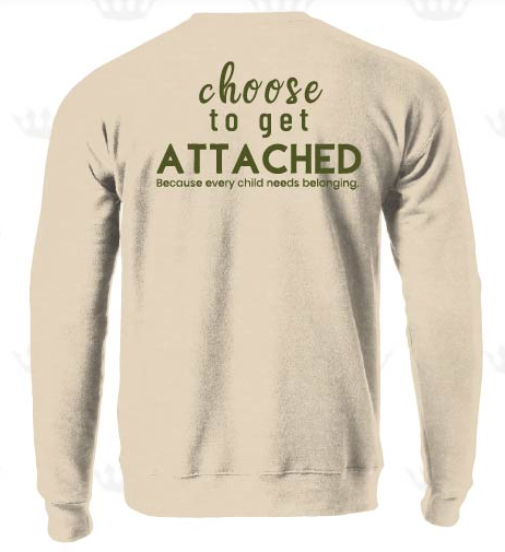 30th Anniversary Sweatshirt for Sale to support children in foster care with Seven Homes in NC
