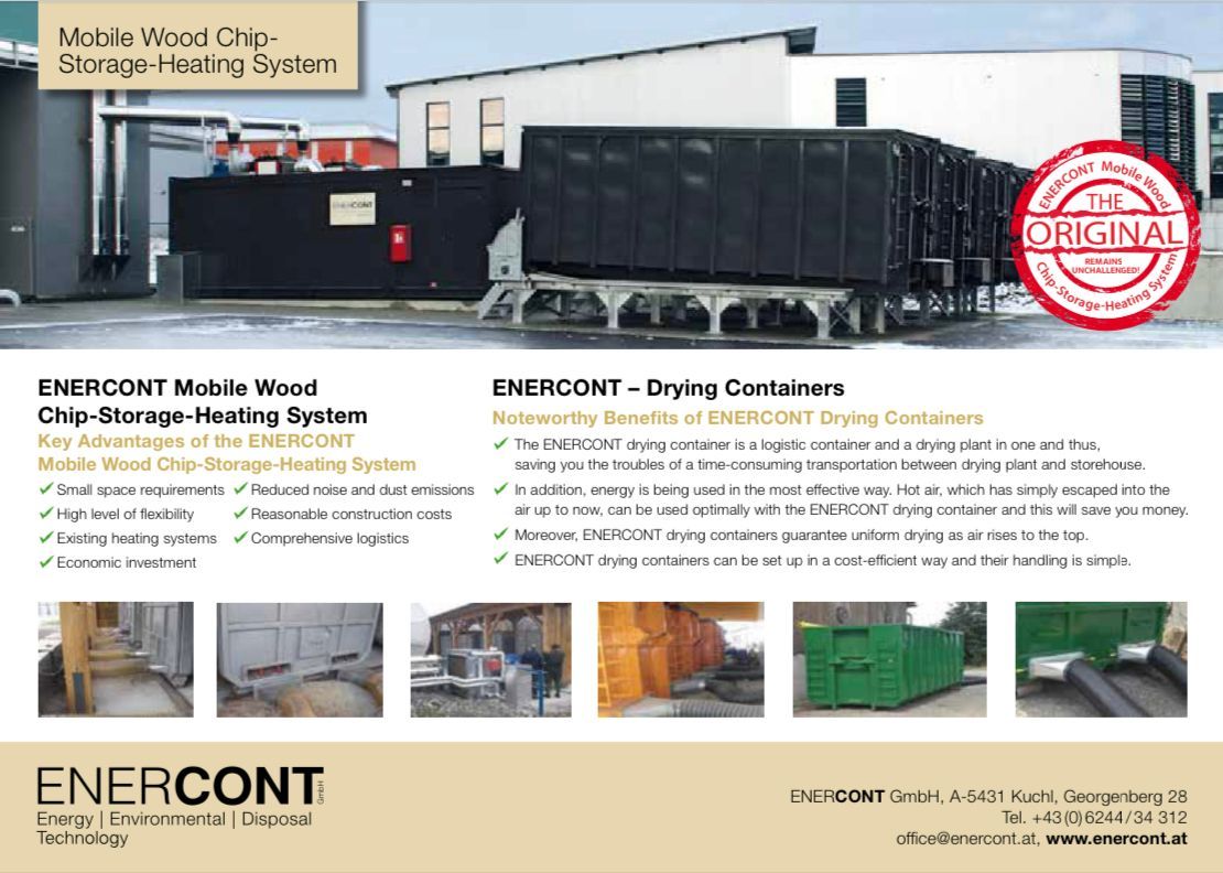 Mobile Wood Chip-Storage-Heating System