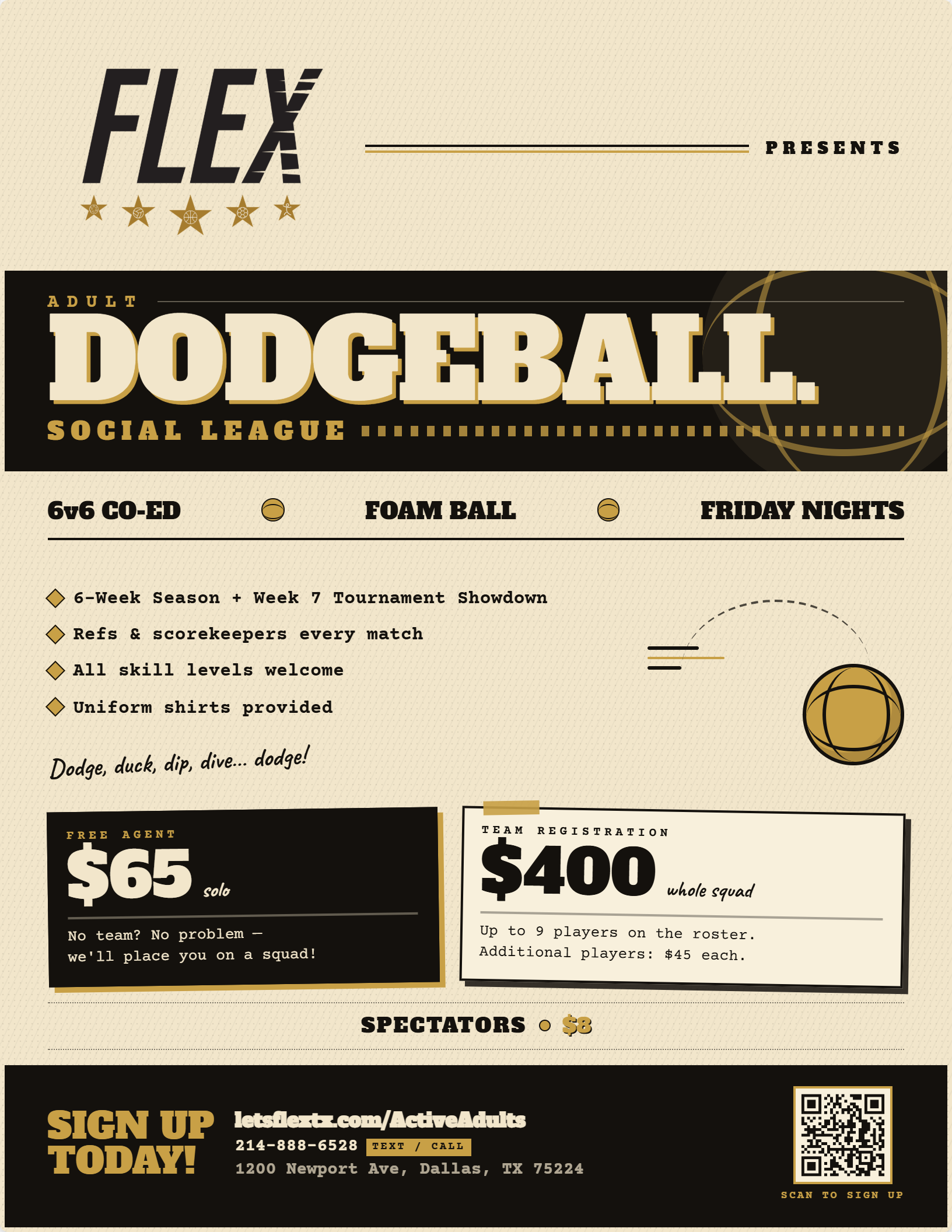 Adult Dodge Ball Registration