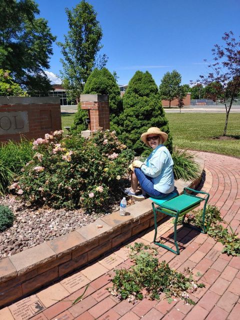 Oneida City School District Brick Garden