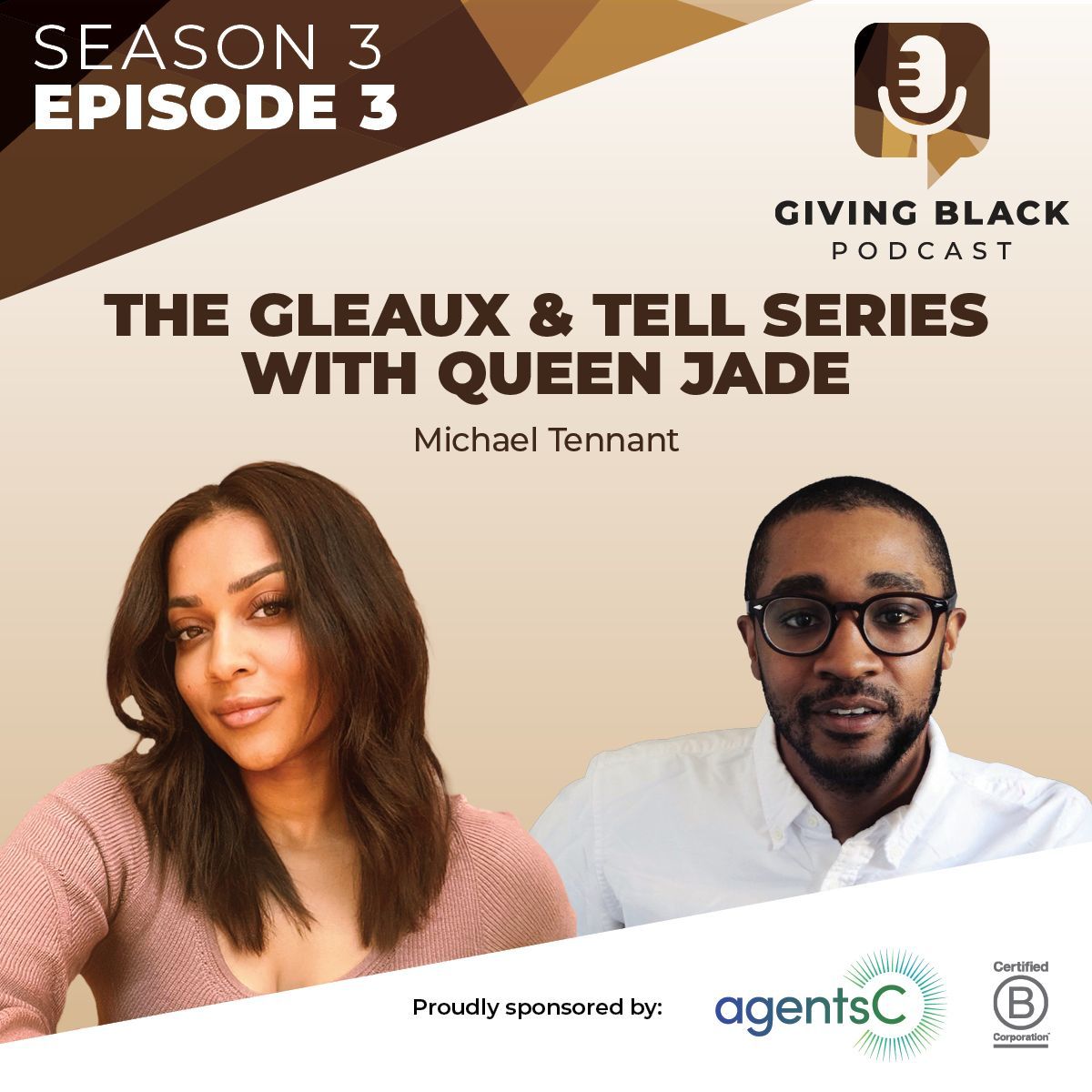 Podcast cover: Queen Jade and Michael Tennant, 