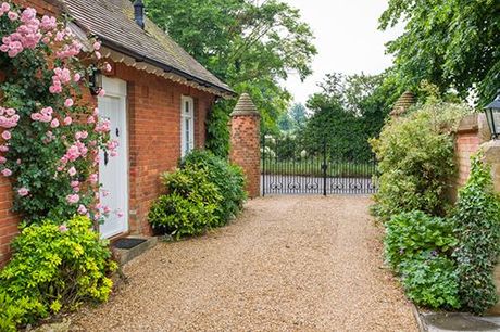 garden and driveway